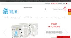Desktop Screenshot of progift.pl
